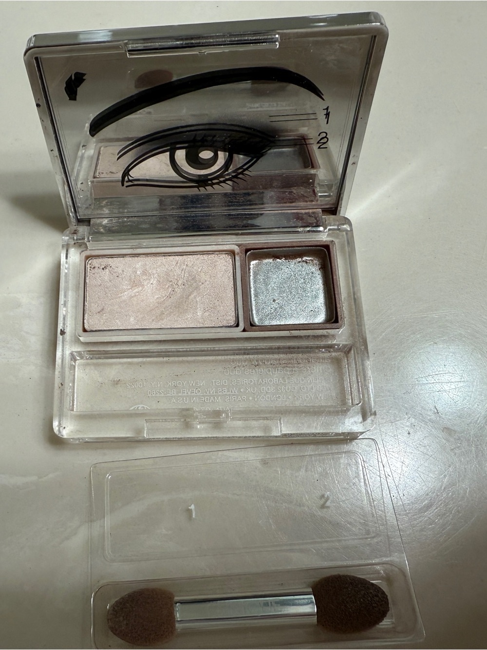 Clinique All About Shadow Eyeshadow Ivory Bisque Only Beige Shimmer